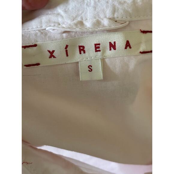 Xirena pink button down top, small, classic, timeless, pastel, everyday, simple - Picture 5 of 6
